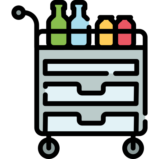 ترالی اورژانس پلاستیکی