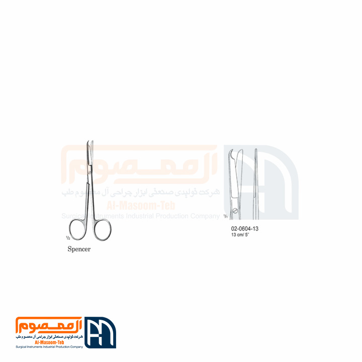 قیچی بخیه اسپنسر مدل Spencer سایز 9 و 13 سانتیمتر | می مد