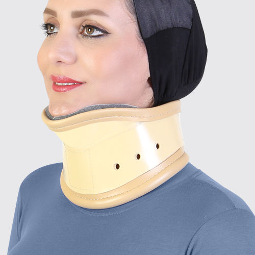 گردنبند طبی سخت چانهدار