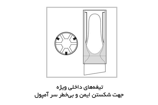 آمپول بازکن مدل یکبار مصرف