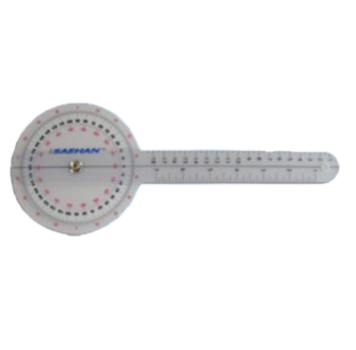 گونیامتر شفاف پلاستیکی Goniometer
