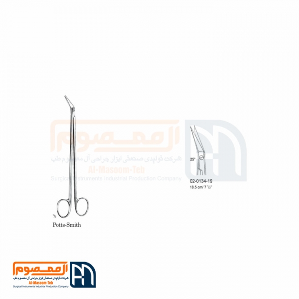 قیچی پاتس اسمیت مدل درجه دار | Potts-Smith | می مد