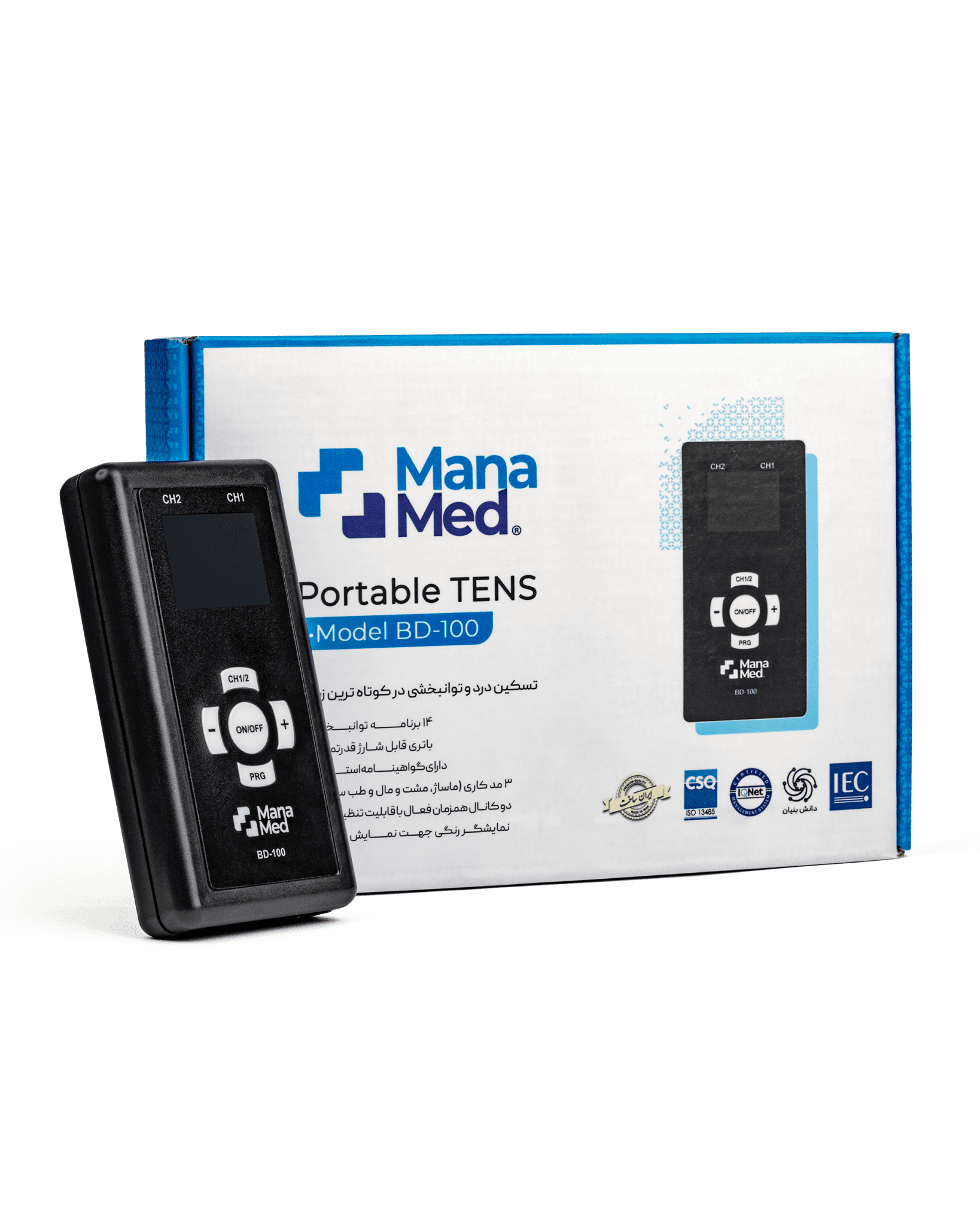 دستگاه فیزیوتراپی خانگی ایرانی مانا مد مدل BD – 100 | می مد