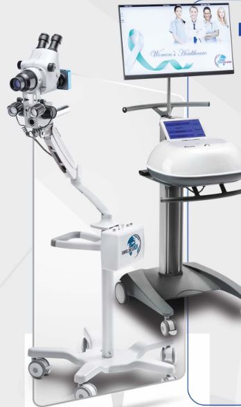 کولپوسکوپ دوچشمی _ویدئویی LANDA