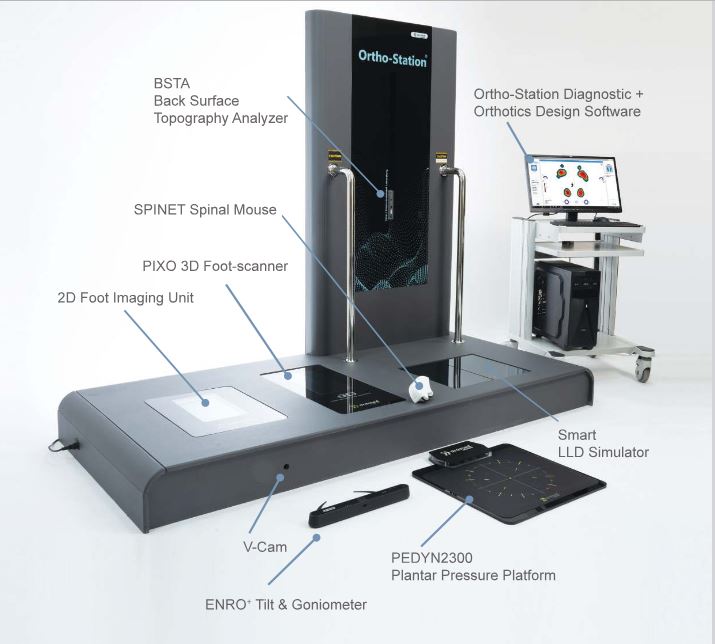 دستگاه آنالیز قامت  Ortho-Station