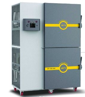یخچال فریزر دوکابین آزمایشگاهی مدل DF-150-240